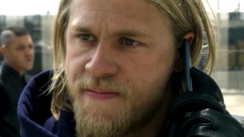 A close-up of Jax Teller