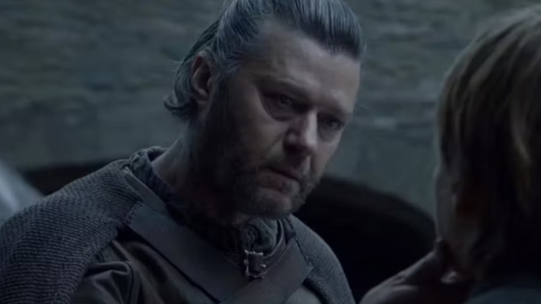 Rickard Stark frowning