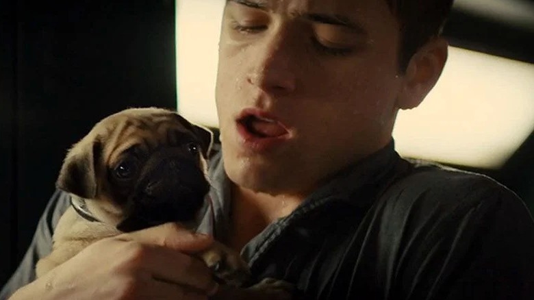 J.B. held by Eggsy