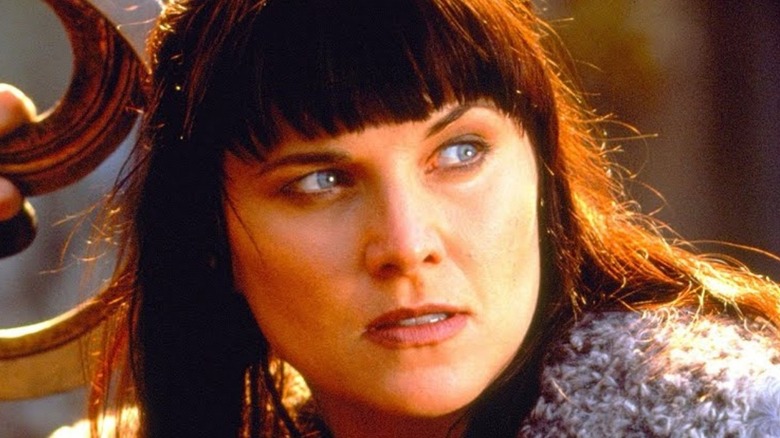 Xena in battle