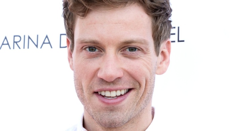 Barrett Foa looking happy 