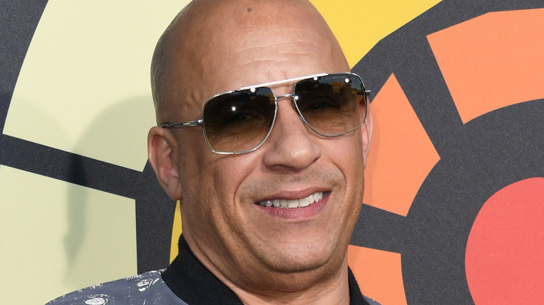 Vin Diesel smilin