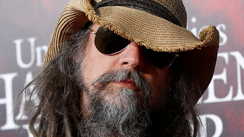 Rob Zombie wearing sunglasses