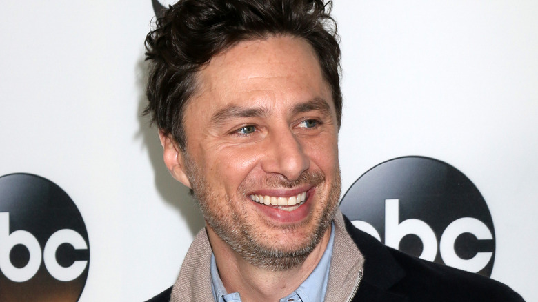 Zach Braff smiling