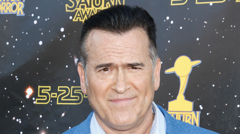 Bruce Campbell smiling at an event