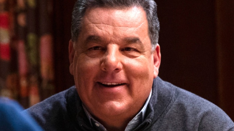 Steve Schirripa smiling in Blue Bloods