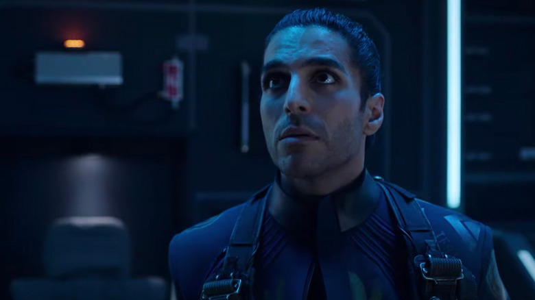 Inaros talking to his son 