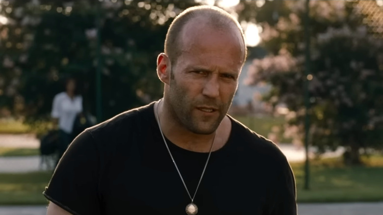 Lee Christmas speaking in The Expendables