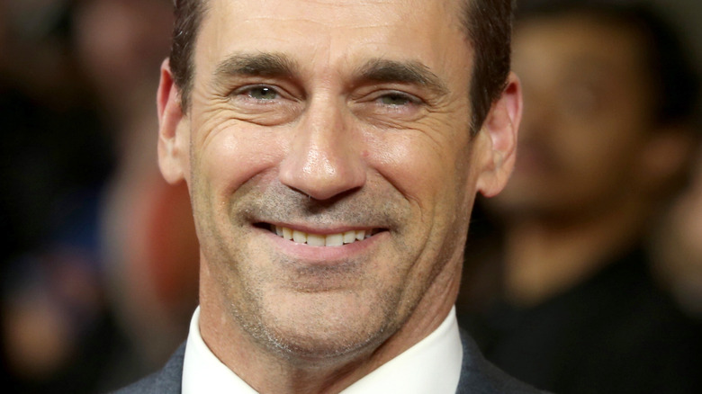 Jon Hamm smiling