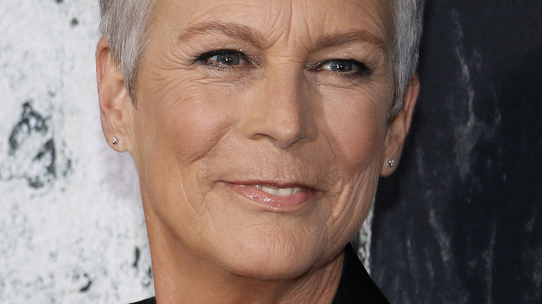 Jamie Lee Curtis smiling