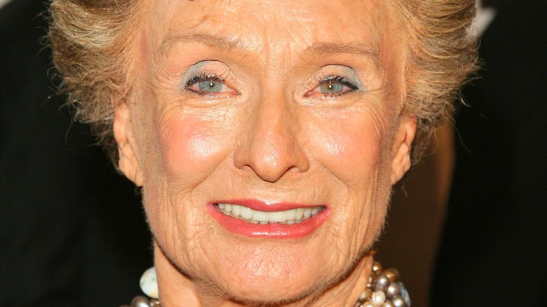 Cloris Leachman smiling