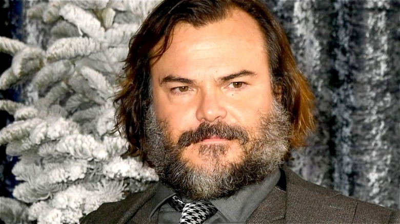 Jack Black posing