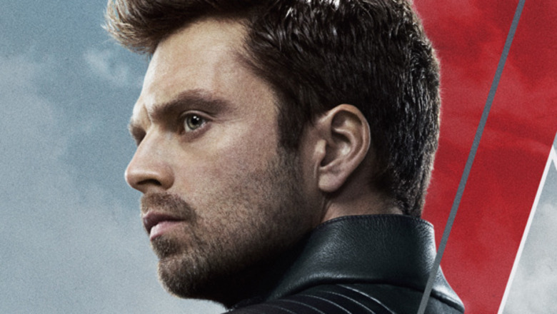 Bucky looking to the side