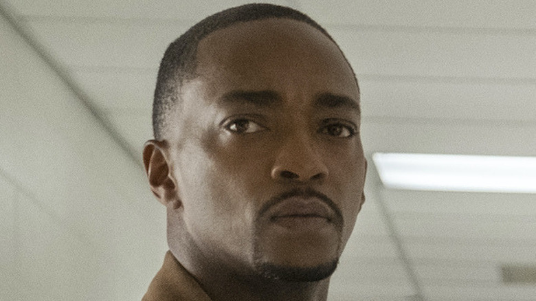 Anthony Mackie Sam Wilson serious