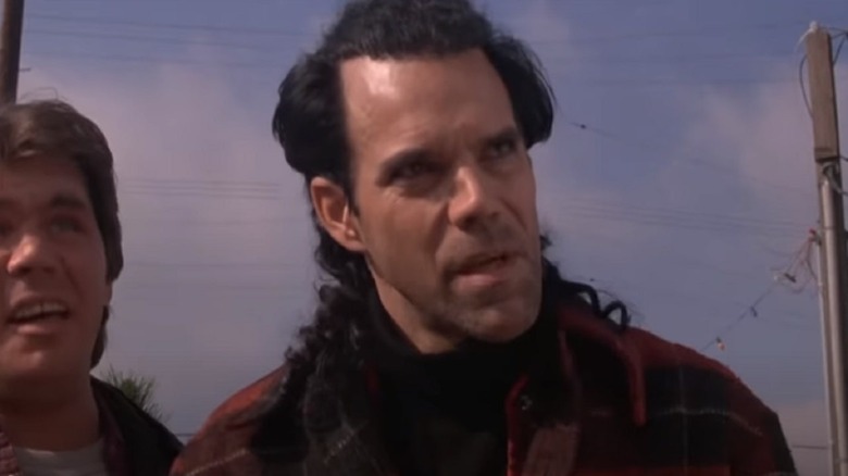 Blackie Dammett gives a menacing glare