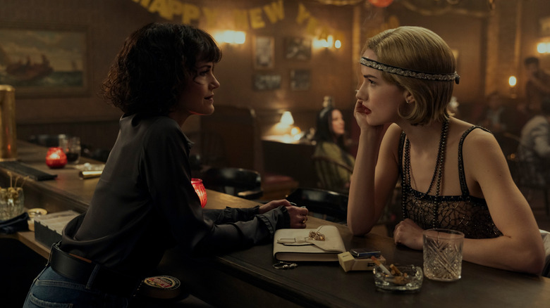 Madeline Usher speaking to Verna