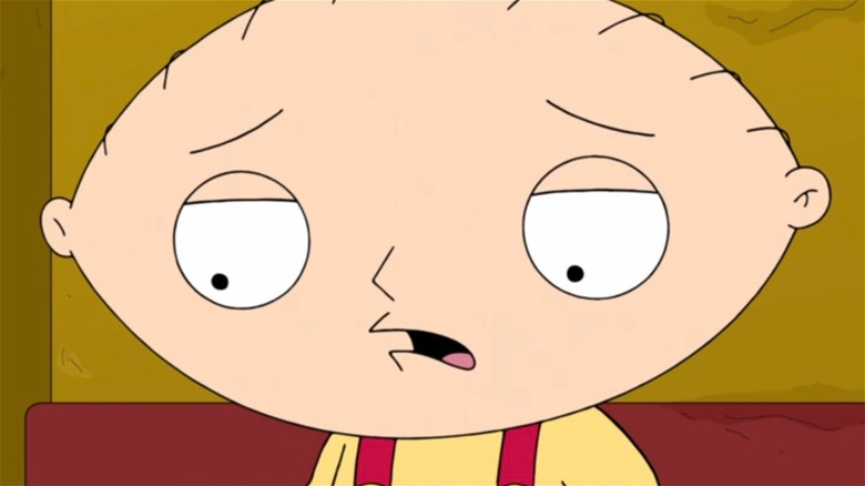 Stewie Griffin looking stunned