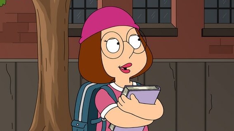 Meg Griffin with books