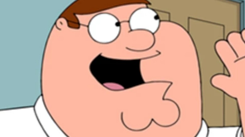 Peter Griffin smiling