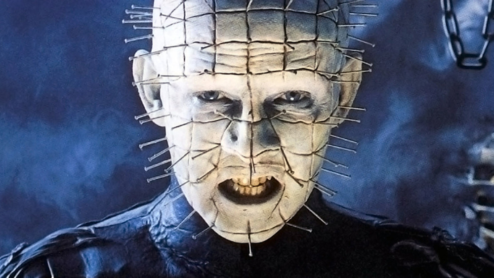 Pinhead as seen on the Hellraiser poster