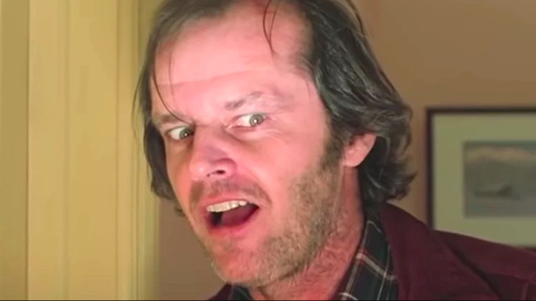 Jack Torrance looking off to the side