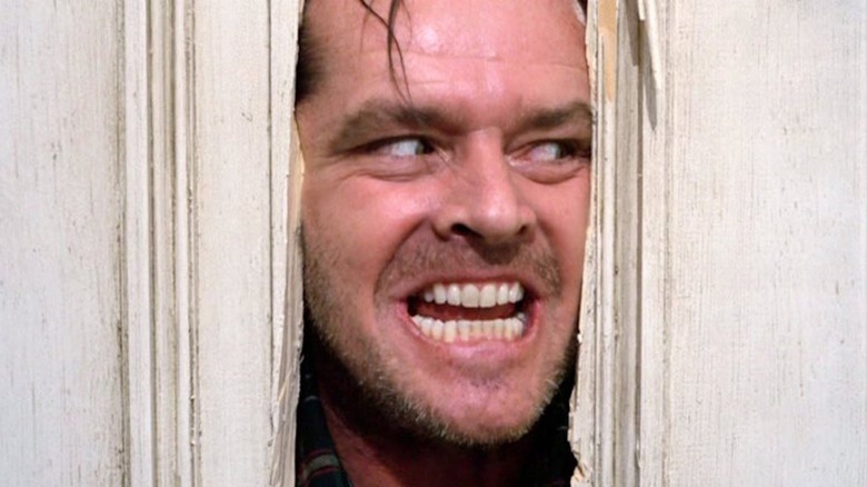 Jack saying "Here's Johnny!"