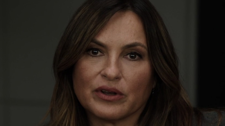 Olivia Benson talking on Law and Order: SVU