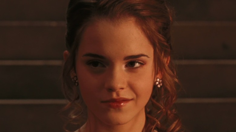 Hermione Granger grinning 