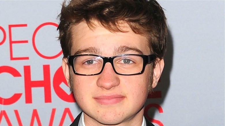 Angus T. Jones on the red carpet