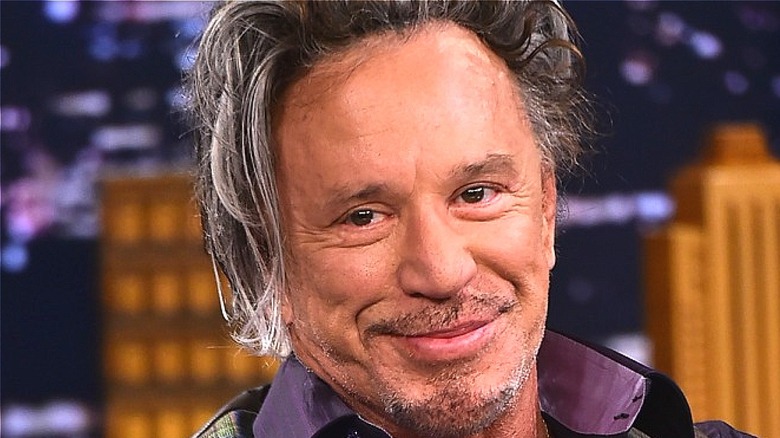 Mickey Rourke on Jimmy Fallon