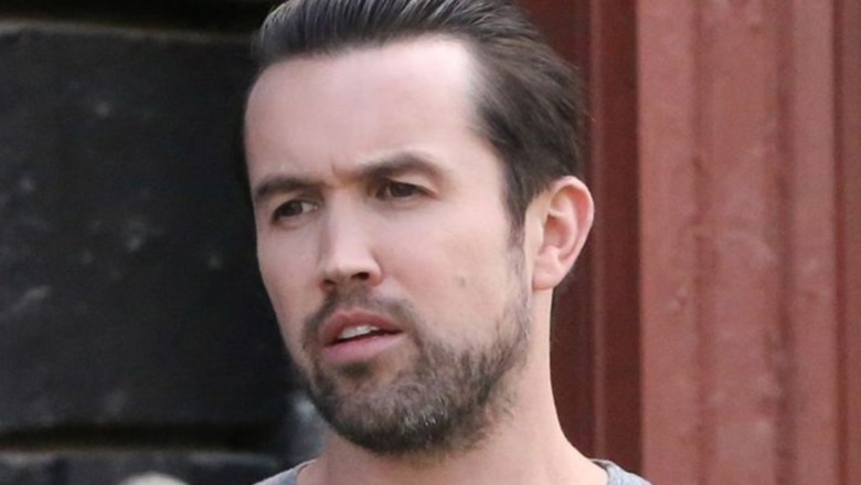 Rob McElhenney at a red carpet