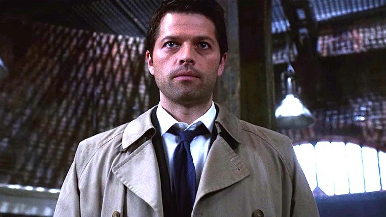 Castiel looking serious 