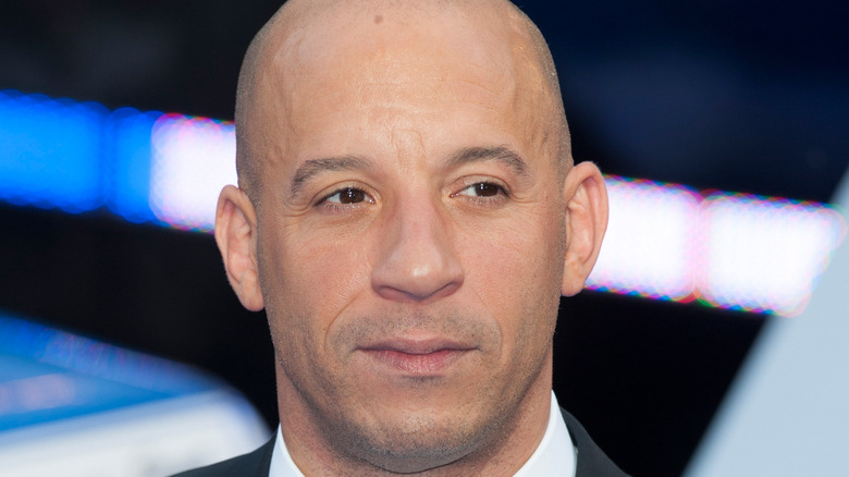 Vin Diesel posing at an event
