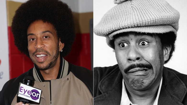 Ludacris and Richard Pryor collage