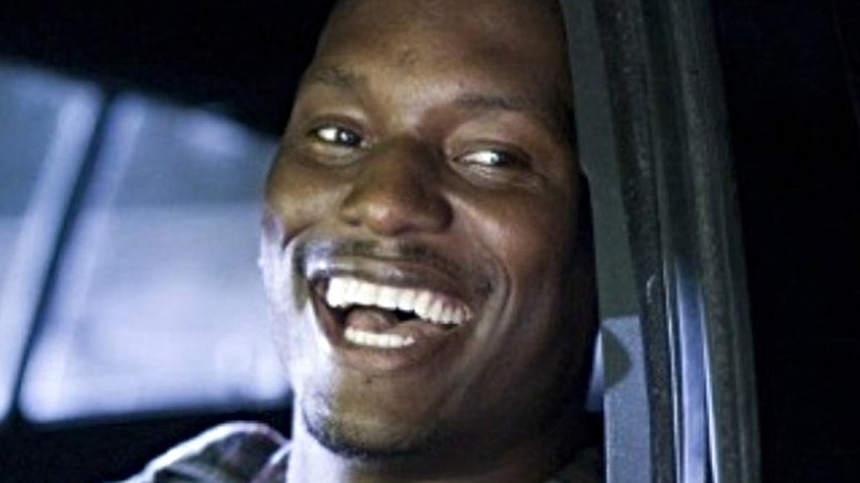 Tyrese Gibson Roman Pearce laughing