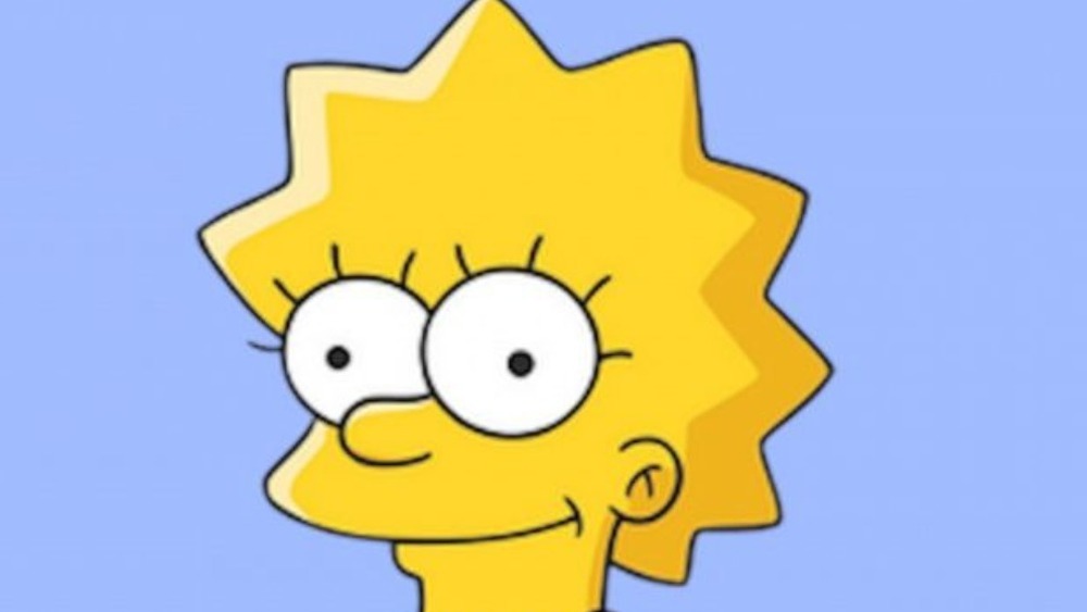 Lisa Simpson smiling