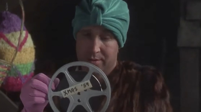 Chevy Chase in the attic