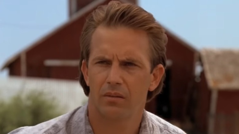 Ray frowning in Field of Dreams