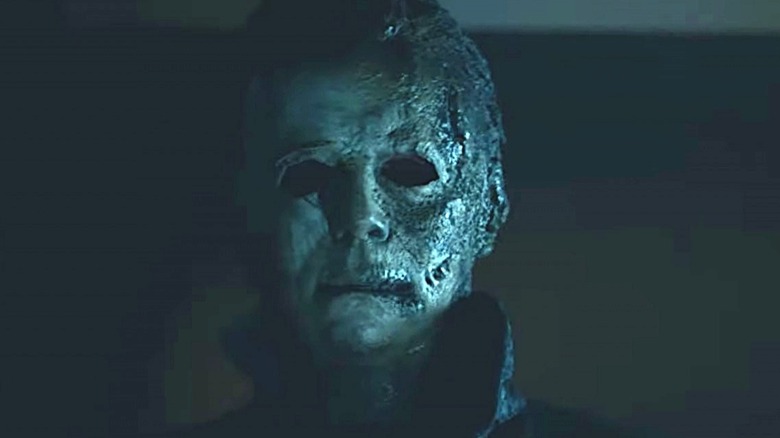 Michael Myers mask from Halloween Kills