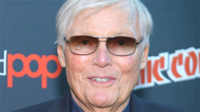 Adam West smiling