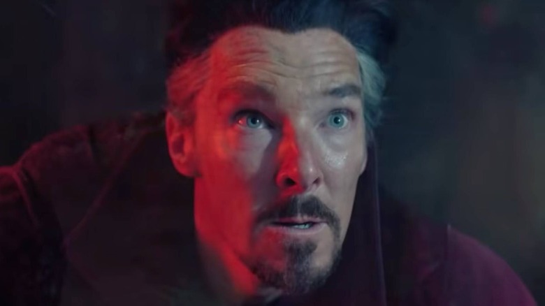 Doctor Strange reacting