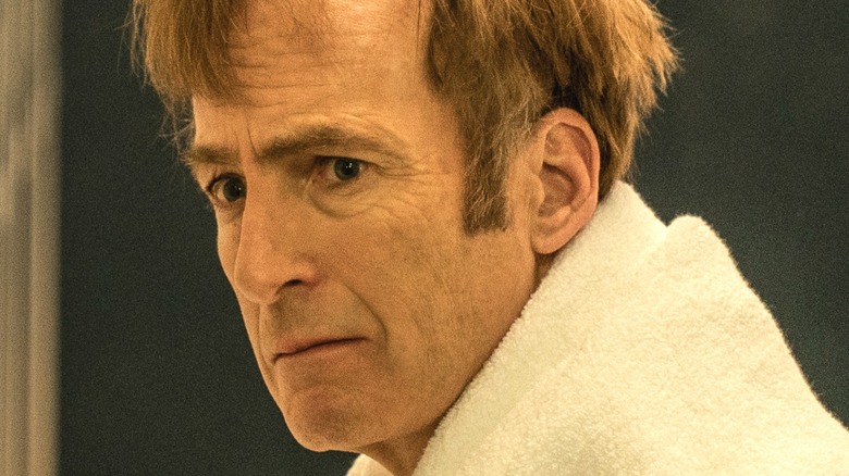 Saul Goodman is looking rather concerned