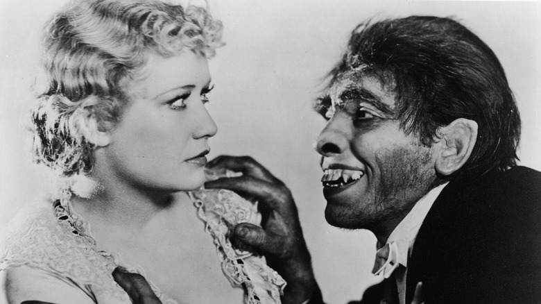 Mr. Hyde tormenting Ivy Pierson in Dr. Jekyll and Mr. Hyde