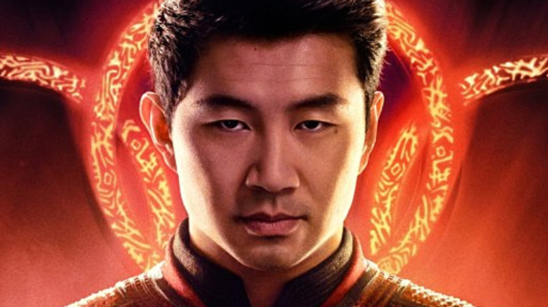 Simu Li as Shang-Chi looking at camera