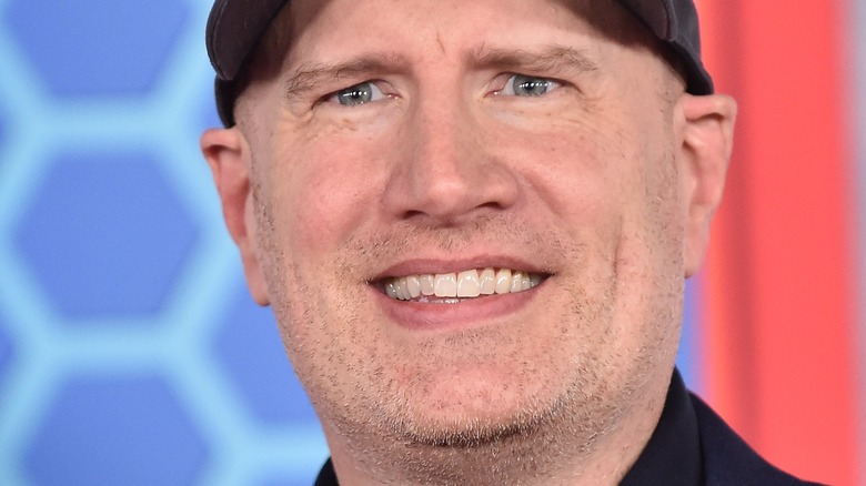 Kevin Feige looking cheerful