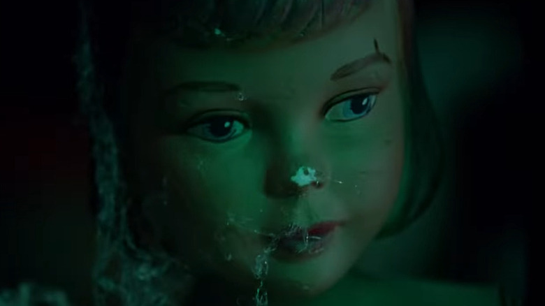 A close up of a doll from Die-O-Rama trailer