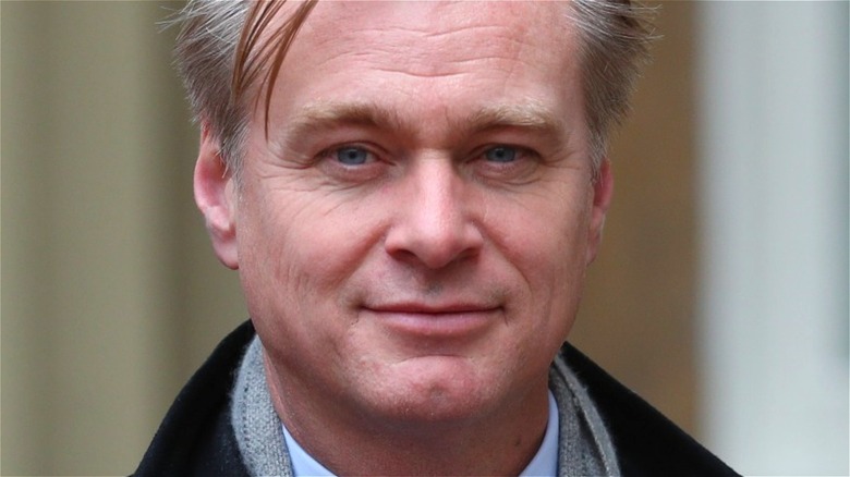 Christopher Nolan smiling