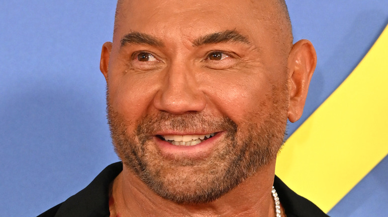 Dave Bautista smiling