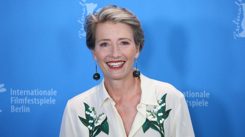 Emma Thompson smiling