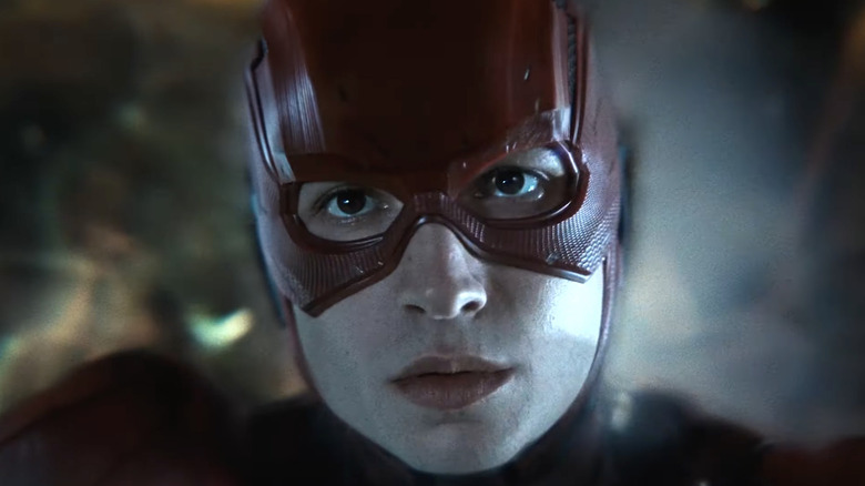 The Flash enters the speed force in Zack Snyder's Justice League